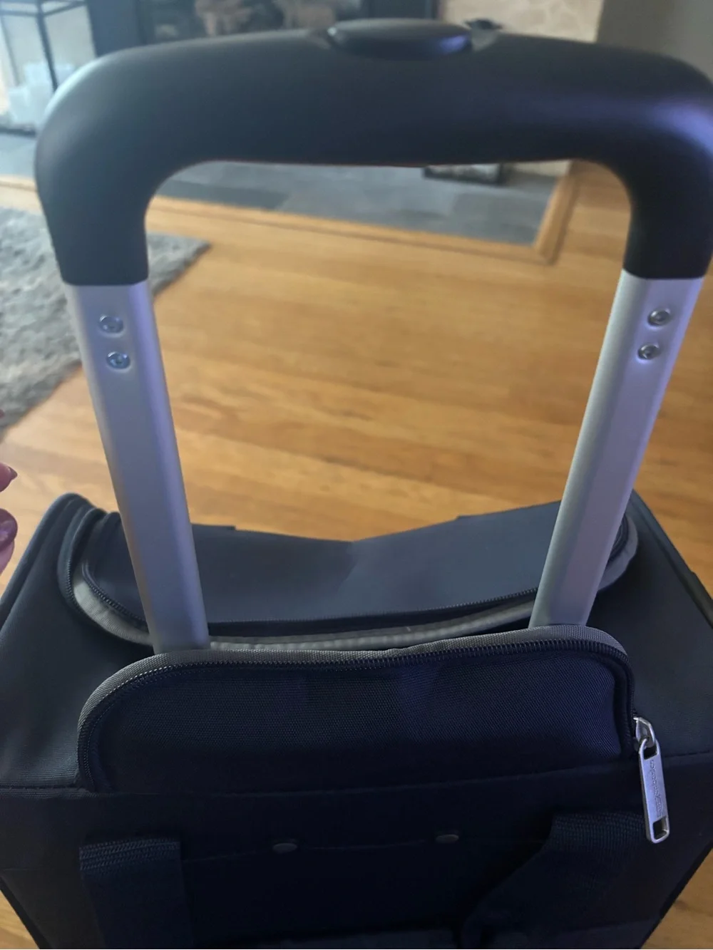 Navy Carry-On Travel Tote